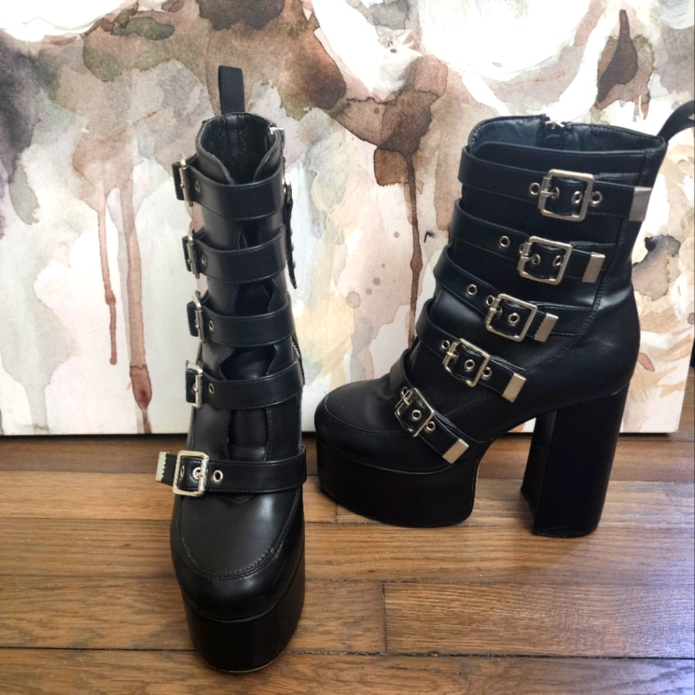 Platform Boots - Picture 1 of 6